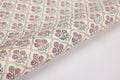Block Printed Gift Wrap - Trellis Pink Earth