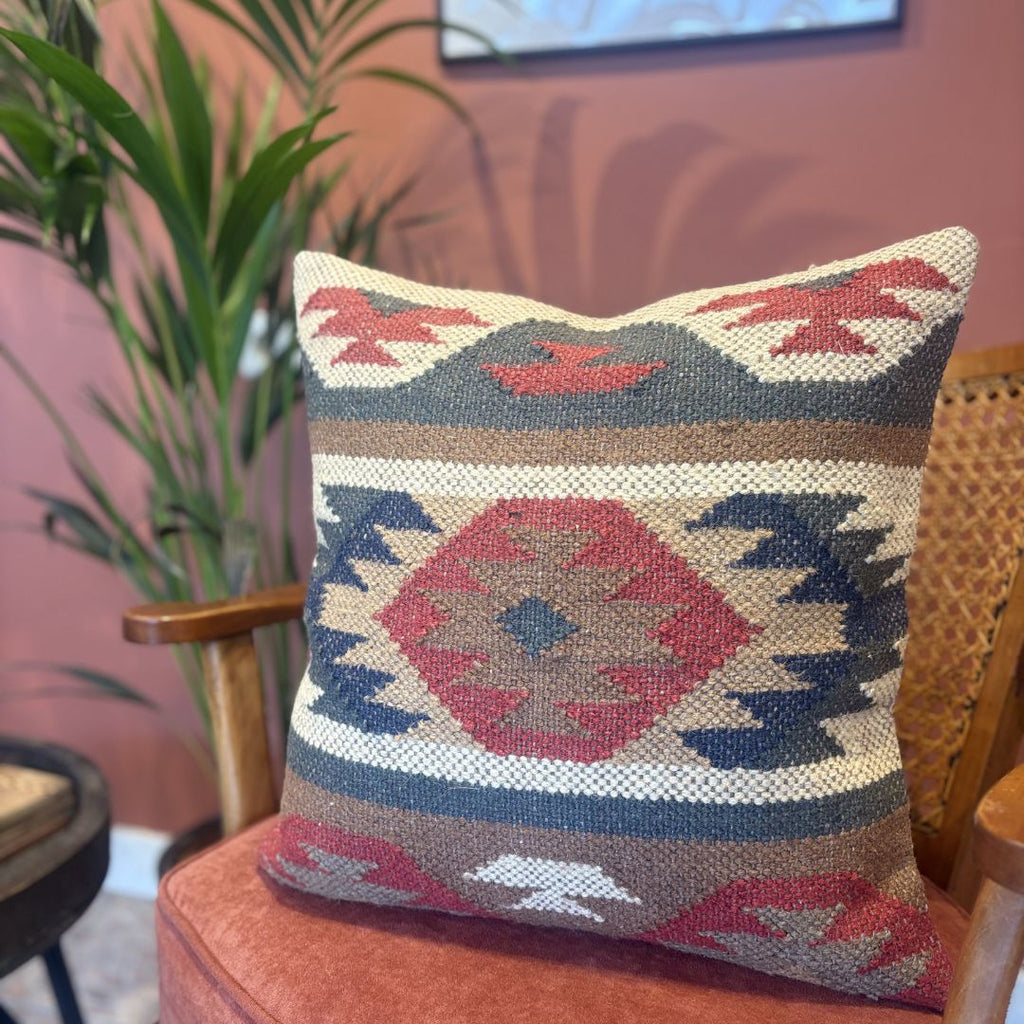 Handwoven Jute Cushion Cover No.5
