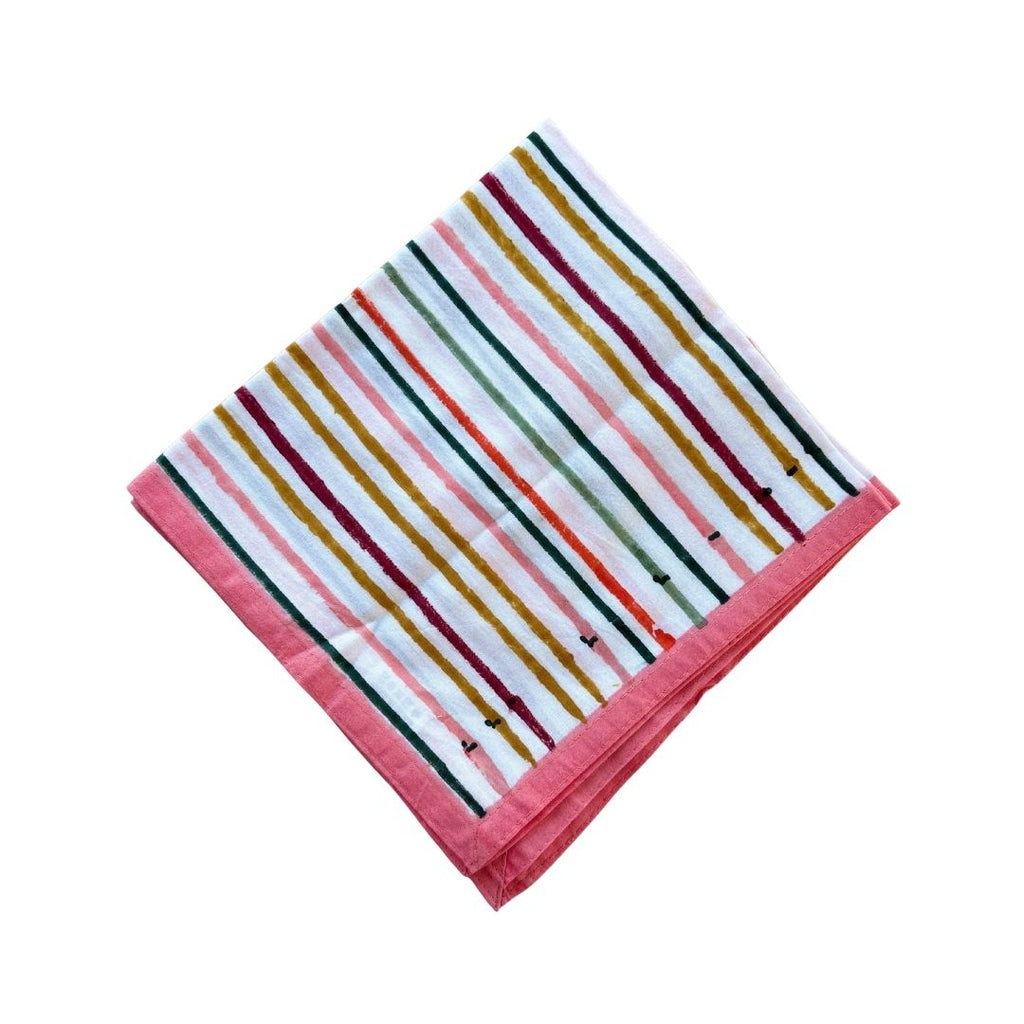 Block Printed Table Napkin - (Set of 2)