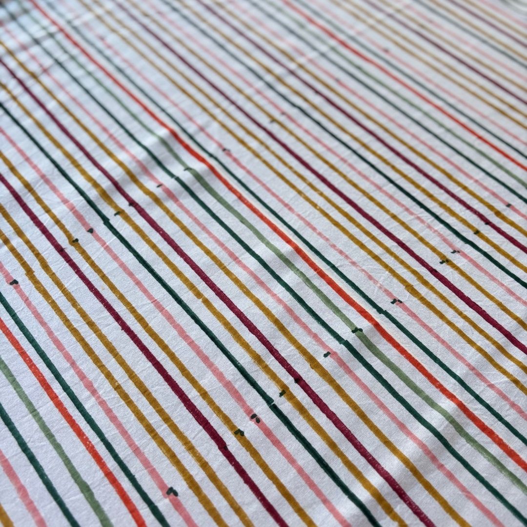 Block Printed Table Cloth - Small Table