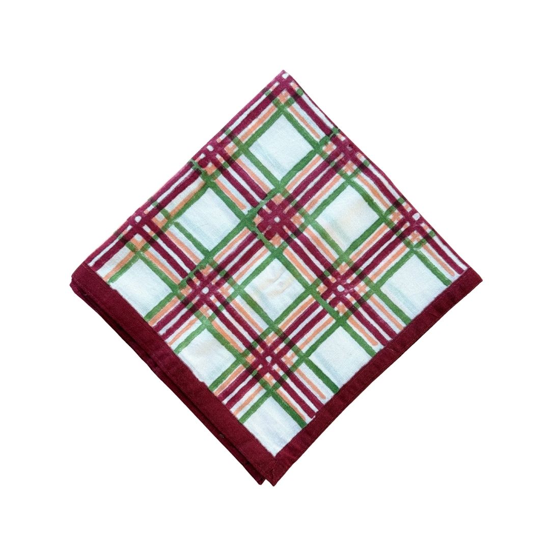 Block Printed Table Napkin - (Set of 2)