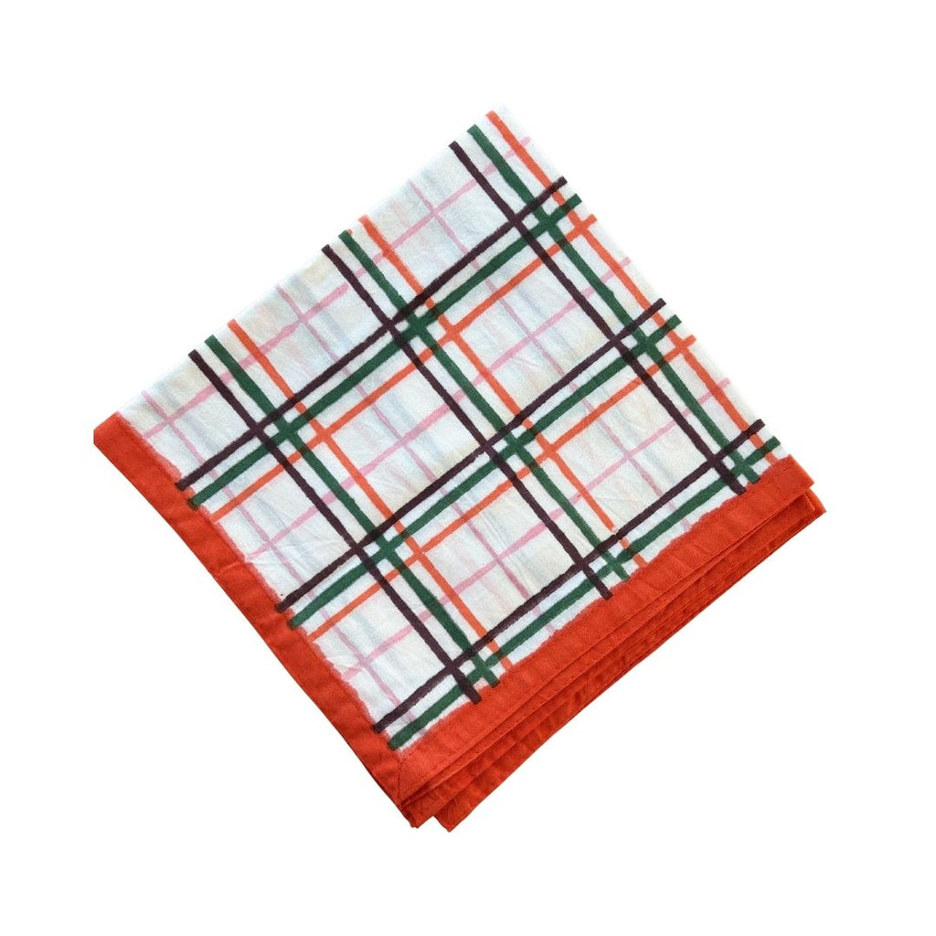 Block Printed Table Napkin - (Set of 2)