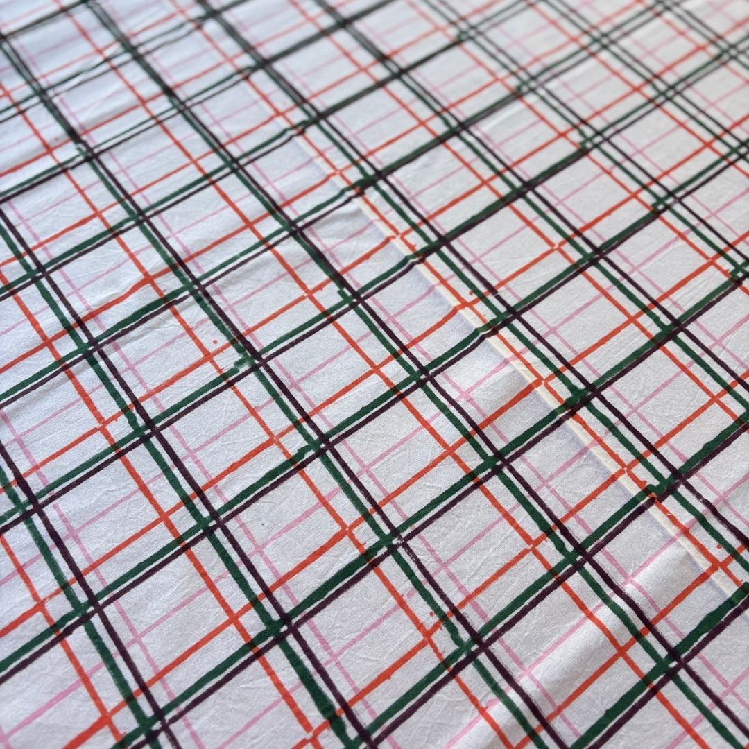 Block Printed Table Cloth - Big