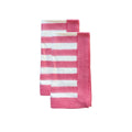 Block Printed Table Napkin - Stripes Pink