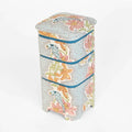Block Printed Jubako Box Sky Meher