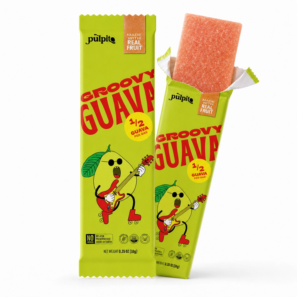 Groovy Guava - Natural Fruit Snacks- Dried Fruit Bars