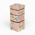Block Printed Jubako Box Rose Meher