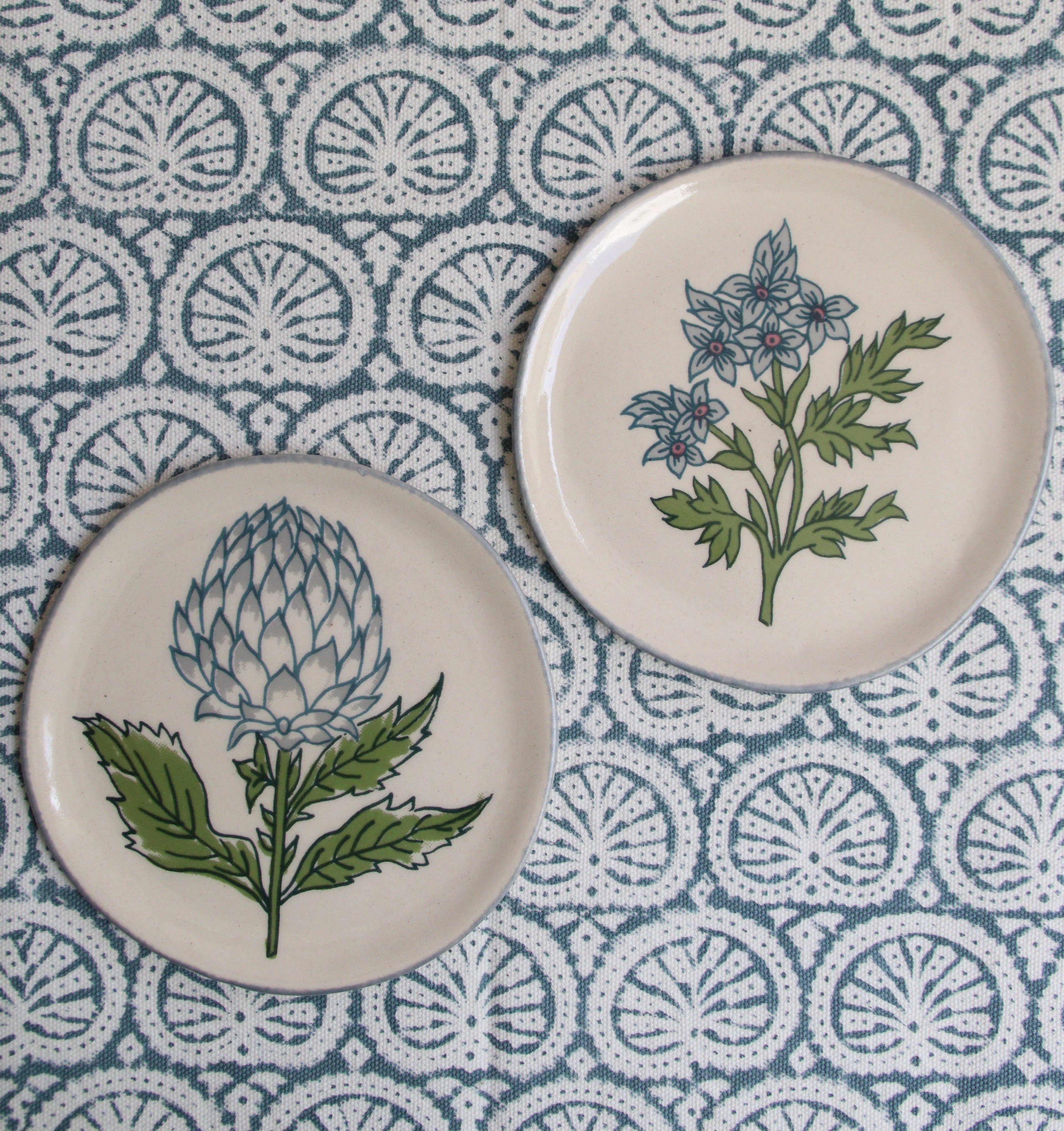 Mini handmade plates