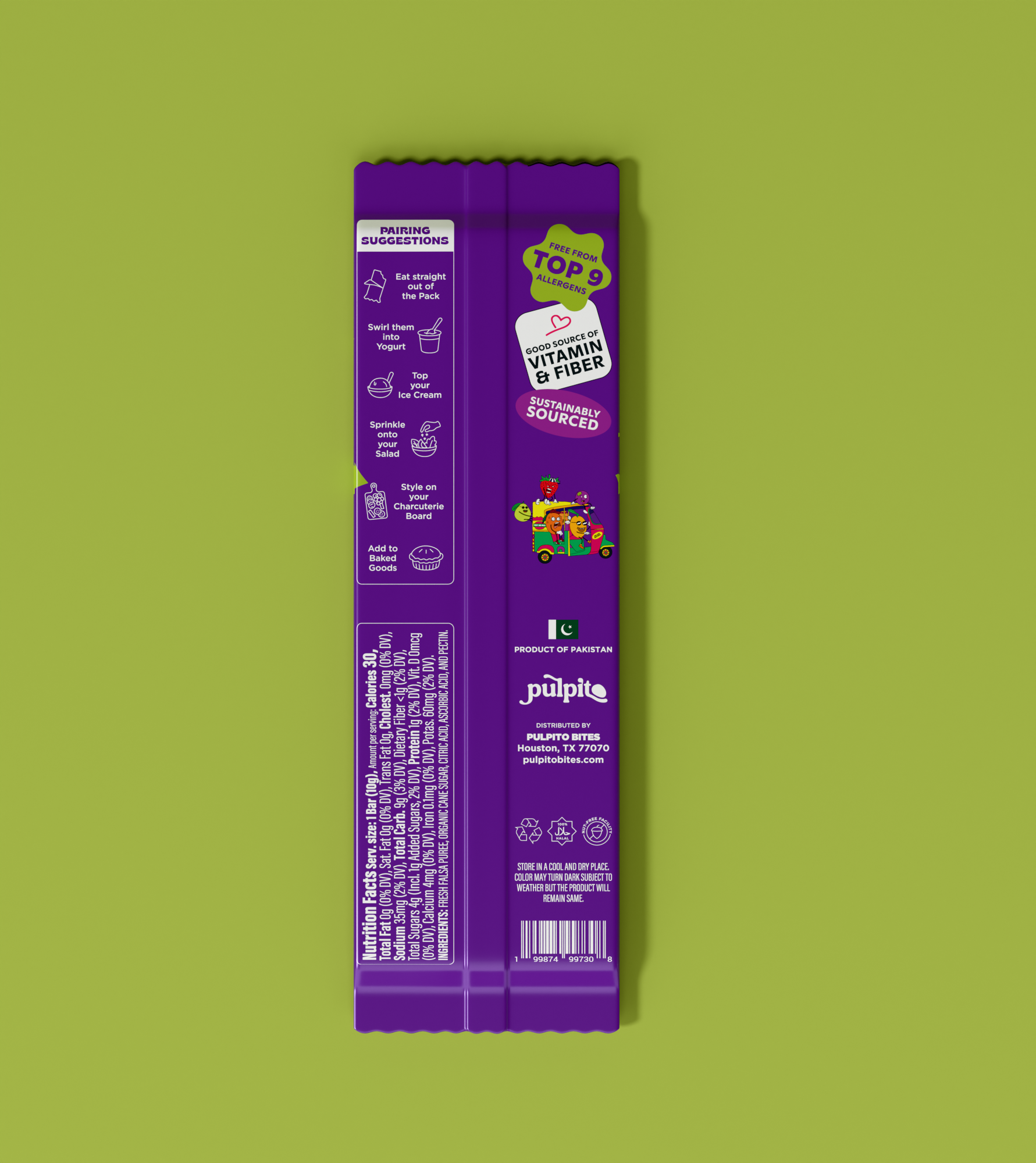 Freaky Falsa - Natural Fruit Snacks - Dried Fruit Bars