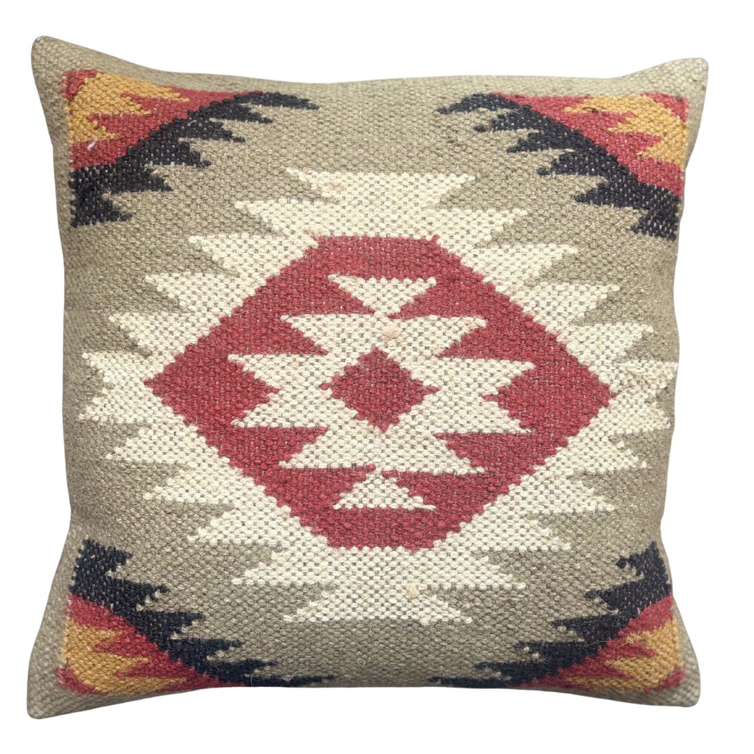 Handwoven Jute Cushion Cover No.7