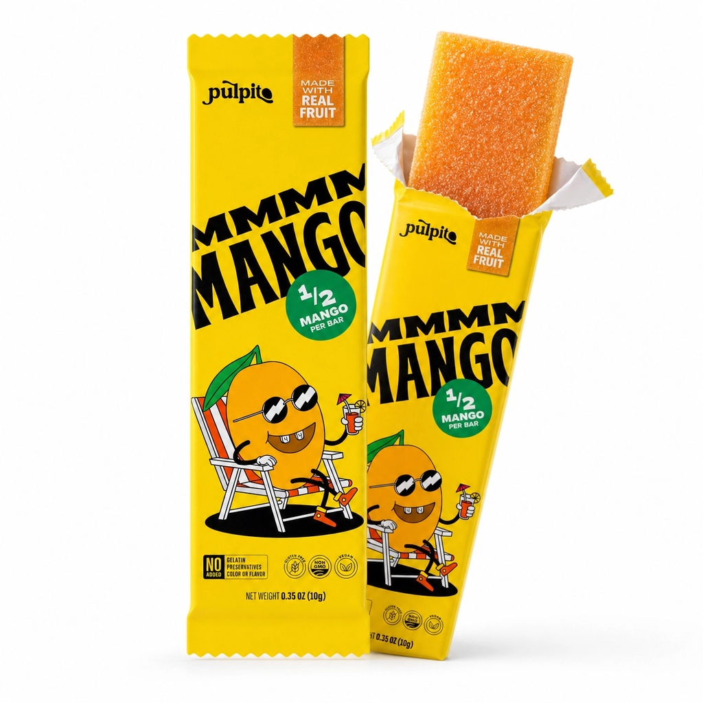 MMM Mango - Natural Fruit Snacks - Dried Fruit Bars
