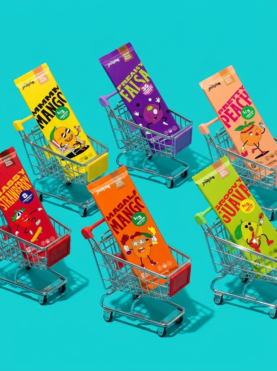 Masala Mango - Natural Fruit Snacks - Dried Fruit Bars