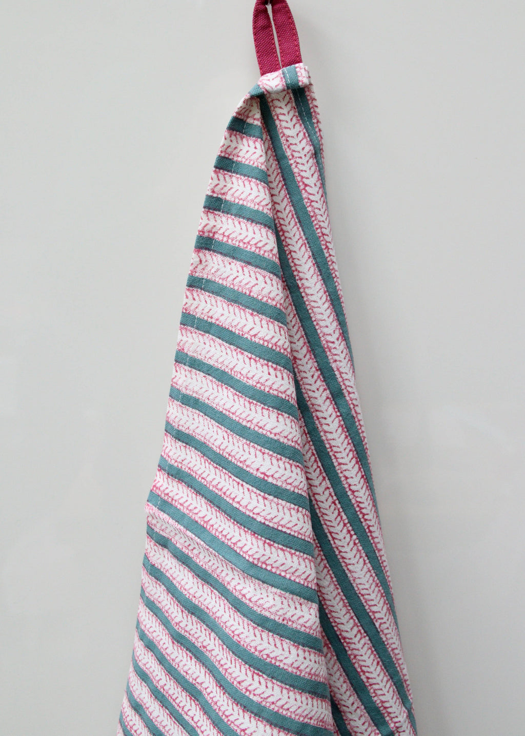 Handmade Funkystripes Strawberry Dishcloth - 100% Cotton