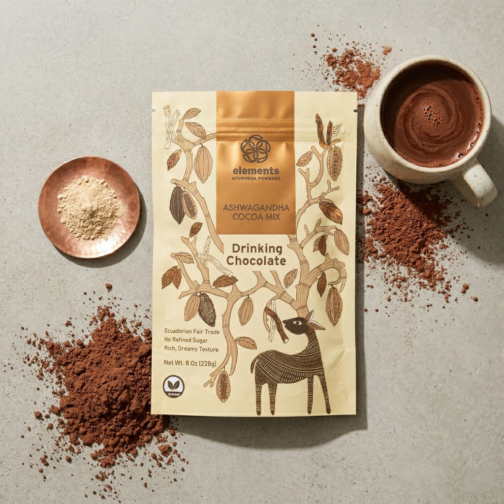 Ashwagandha Hot Chocolate Mix | Vegan