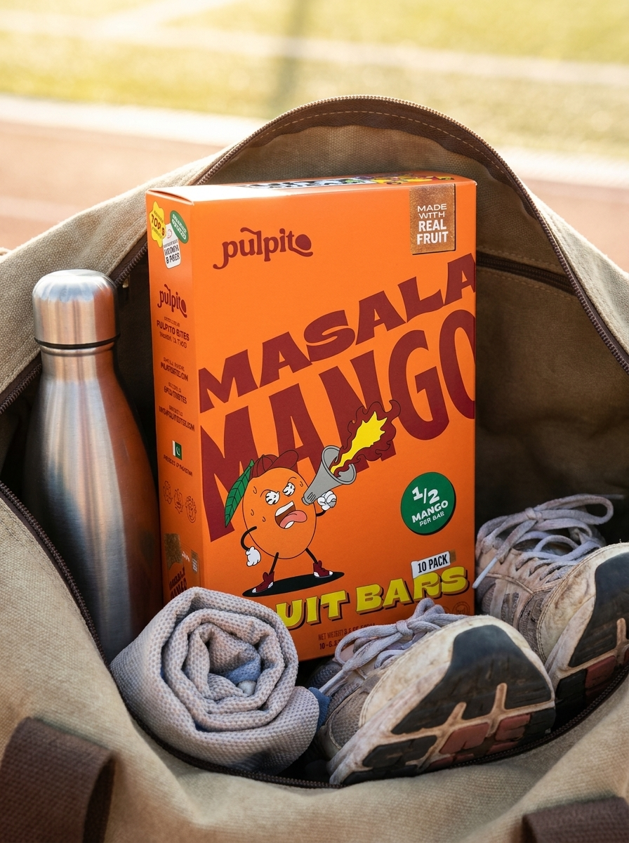 Masala Mango - Natural Fruit Snacks - Dried Fruit Bars
