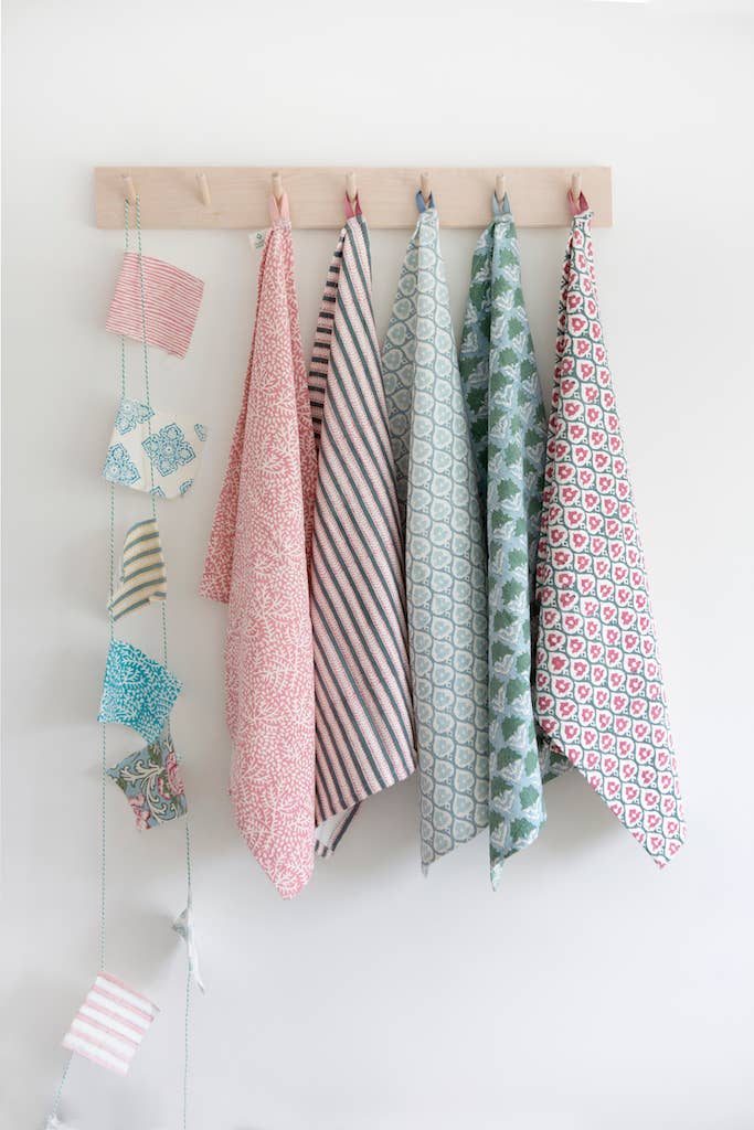 Handmade Chintz Dishcloth - 100% Cotton