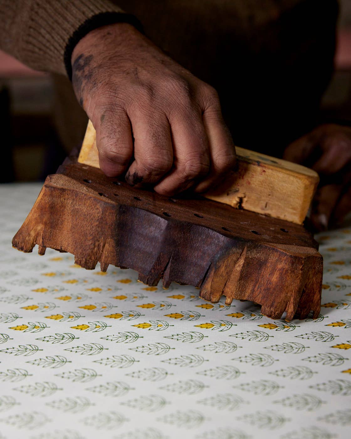 Hand Block Printed Greeting Card - Buti Sunshine