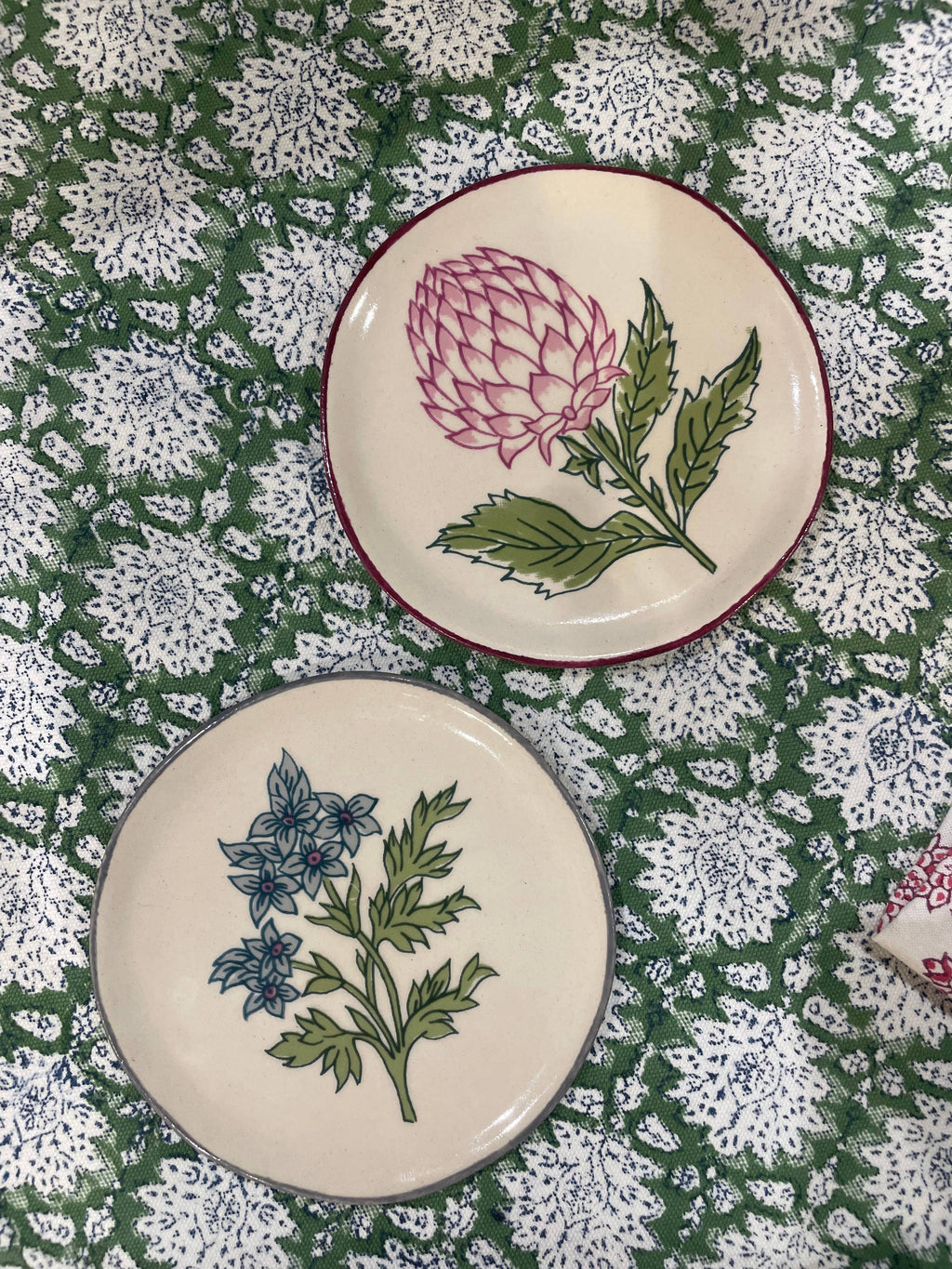 Mini handmade plates