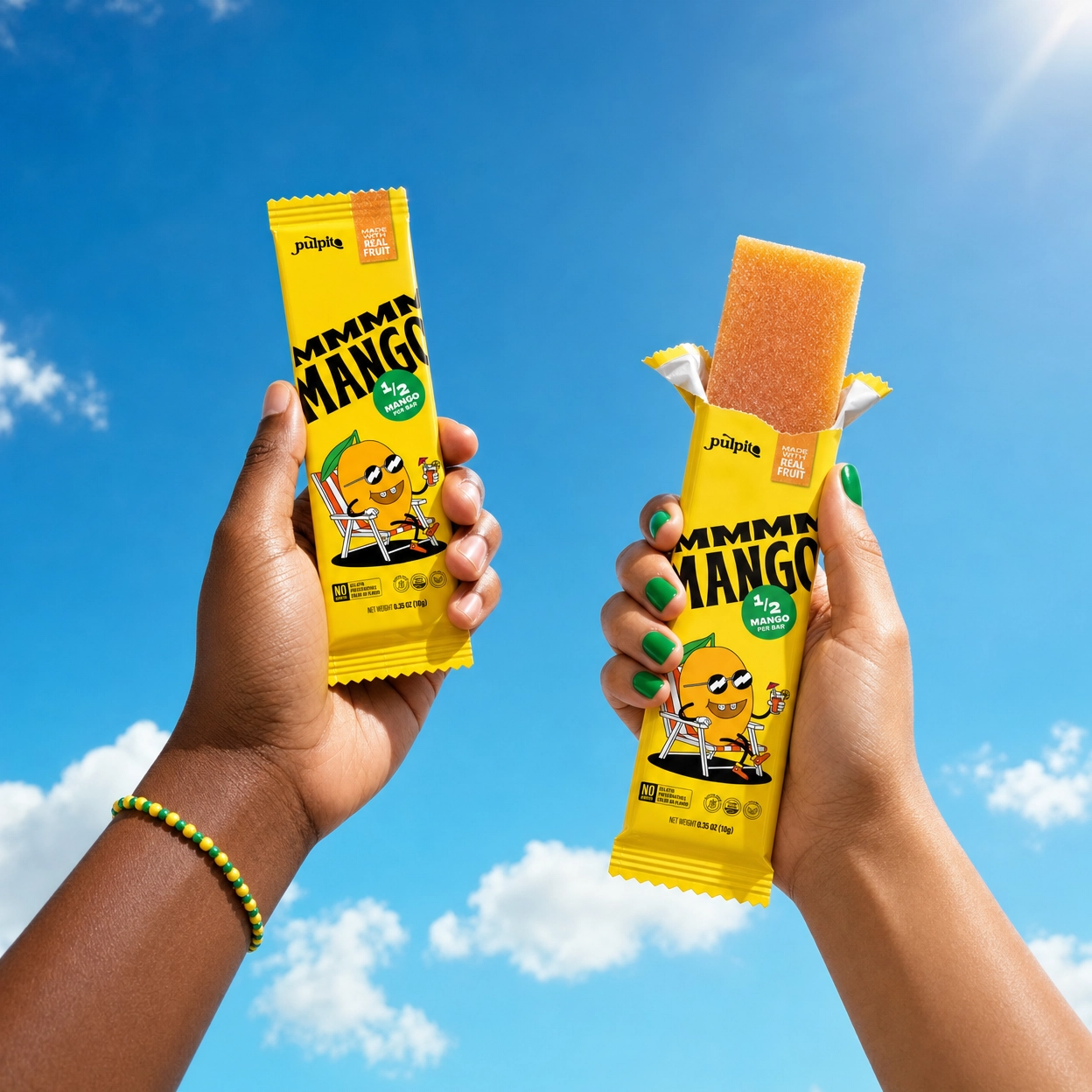MMM Mango - Natural Fruit Snacks - Dried Fruit Bars