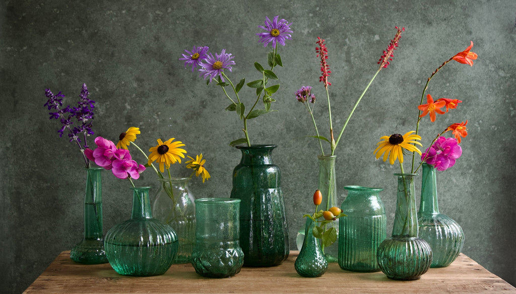 Recycled Green Vase