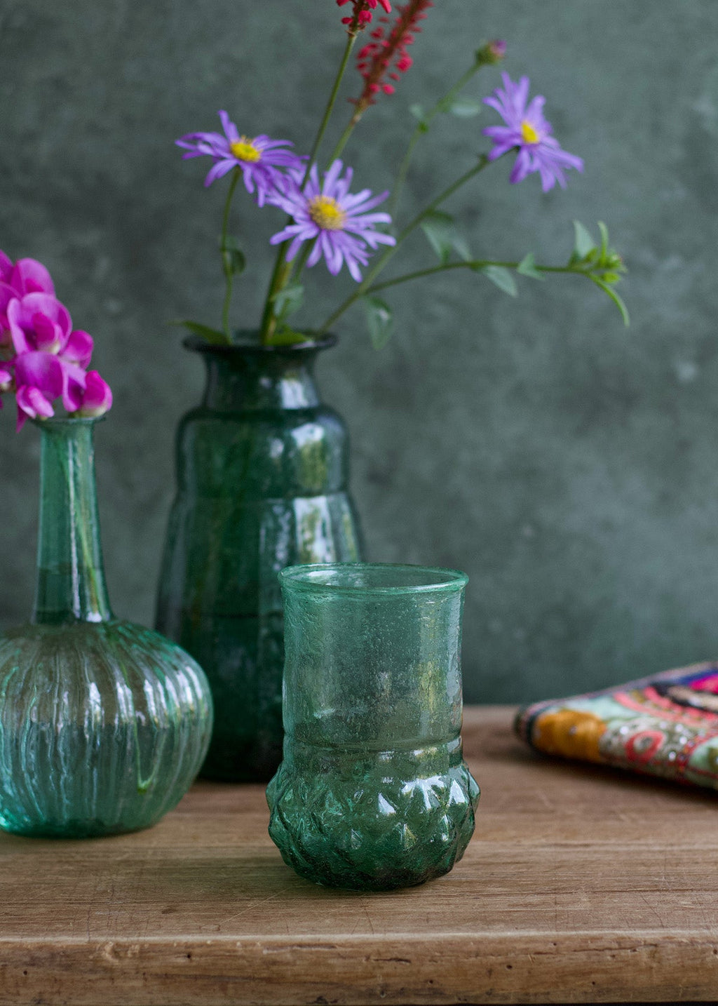 Recycled Green Vase