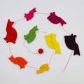 Felt Garland Cats