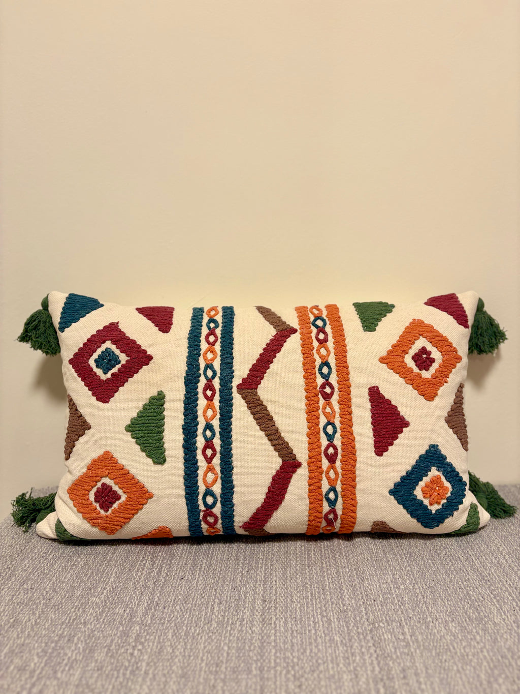 Tufted Cushion Cover - Alice in Wonderland