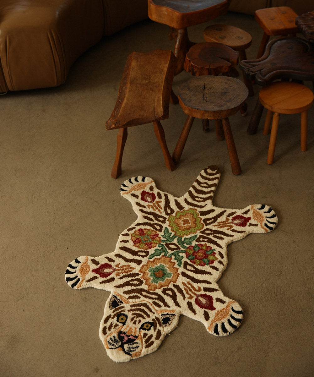 Jill Tiger Rug Small