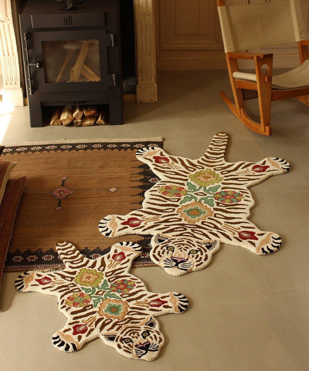Jill Tiger Rug Small