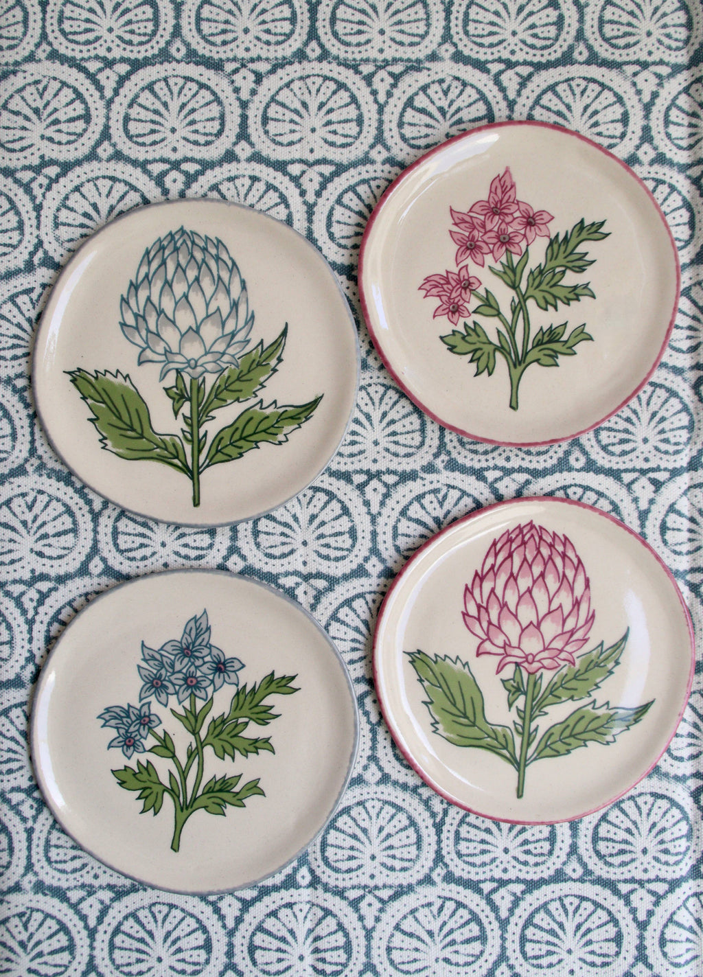 Mini handmade plates