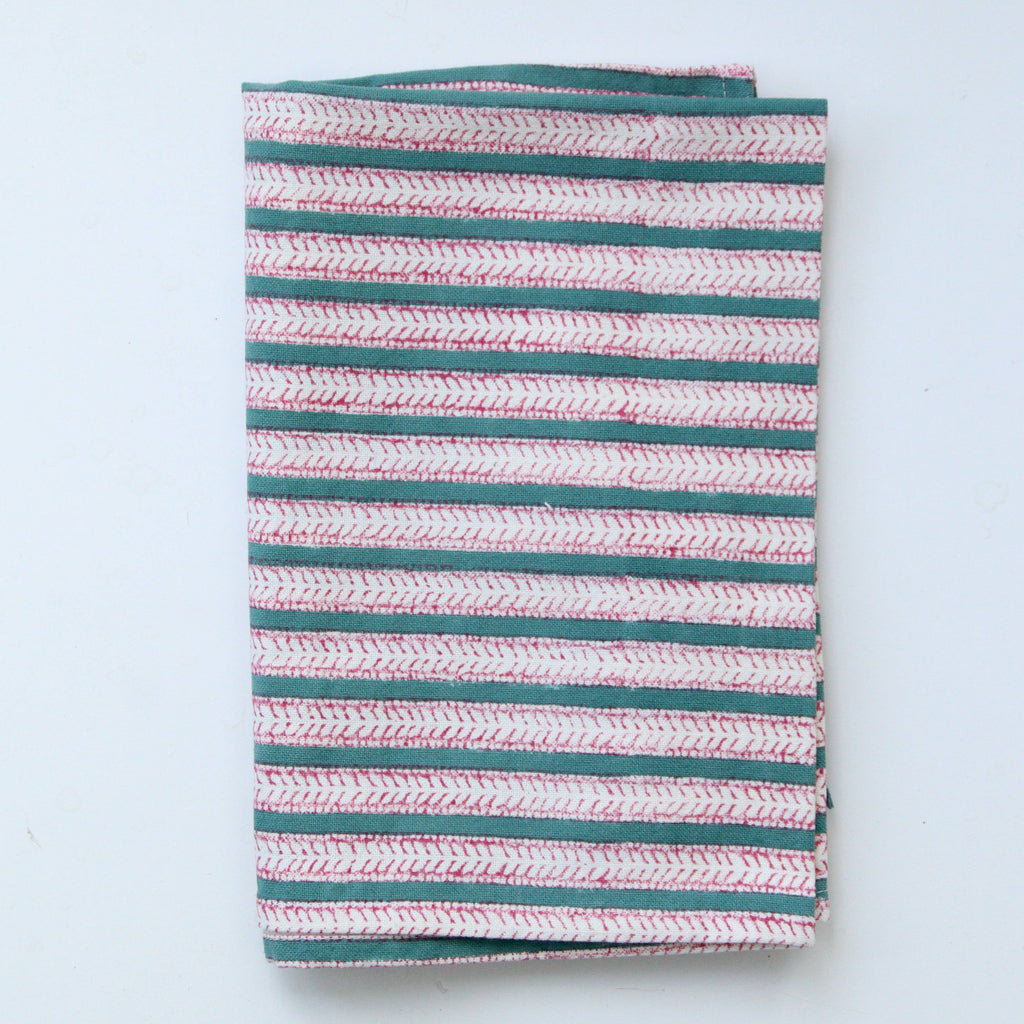 Handmade Funkystripes Strawberry Dishcloth - 100% Cotton