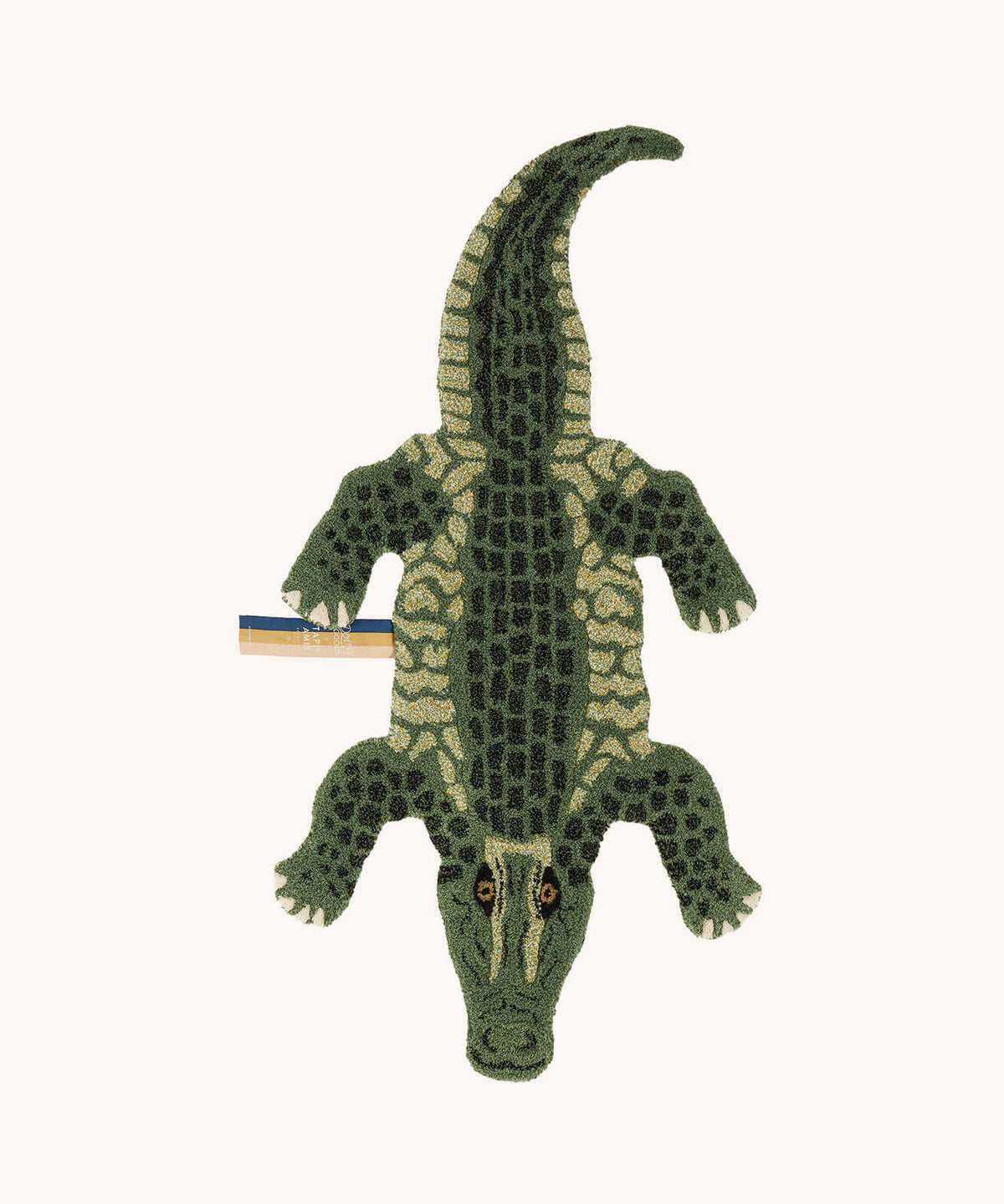 Coolio Crocodile Rug Small by Doing Goods