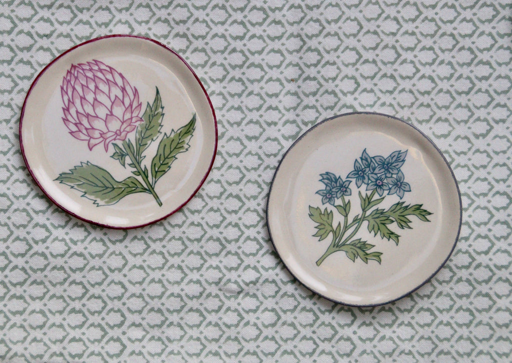 Mini handmade plates