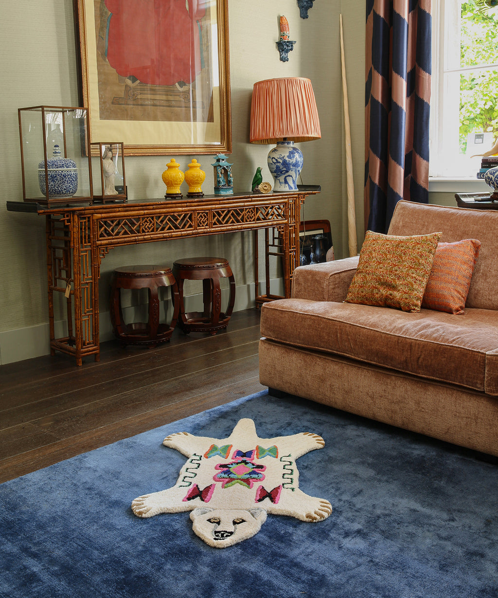 Kasbah Polar Bear Rug Small