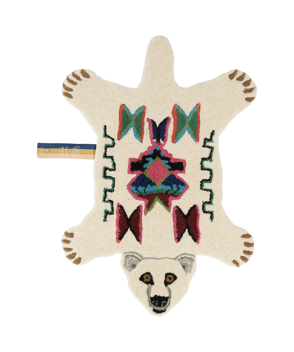 Kasbah Polar Bear Rug Small