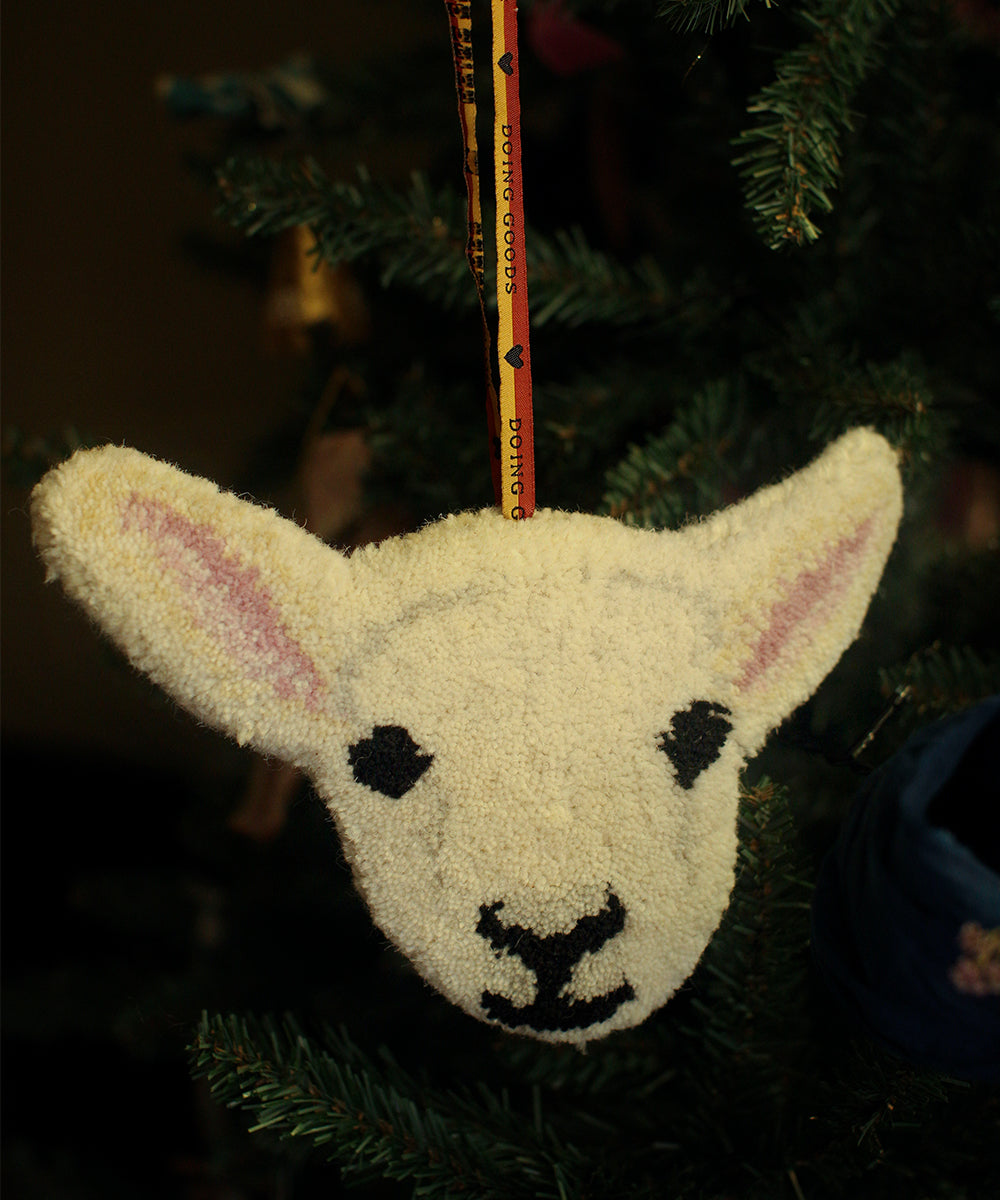 Wooly Lamb Gift Hanger